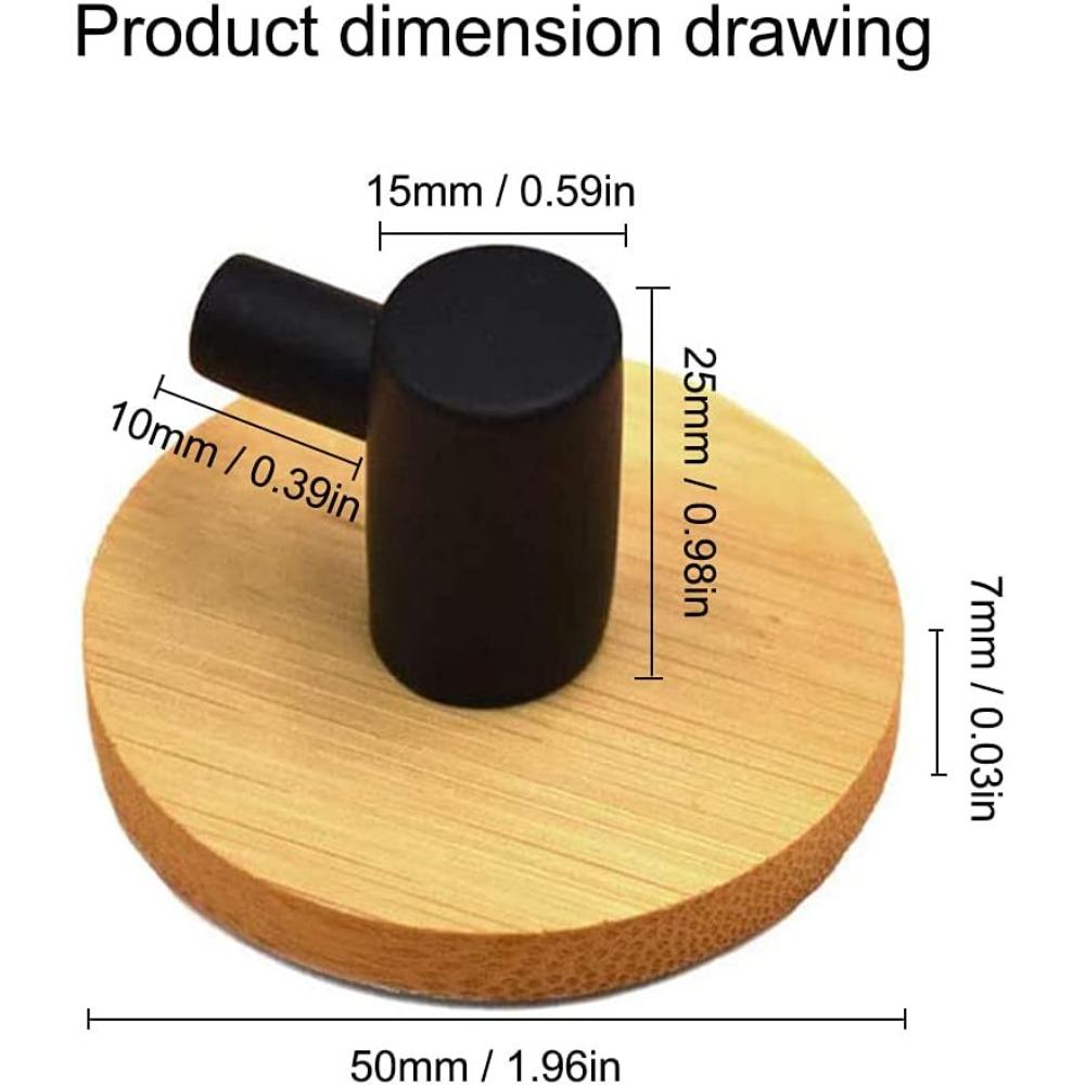 Self-adhesive Hook Bathroom Bamboo Wall Hooks Space Aluminum Waterproof Storage Holder Kitchen Towel Rack Home Accessories