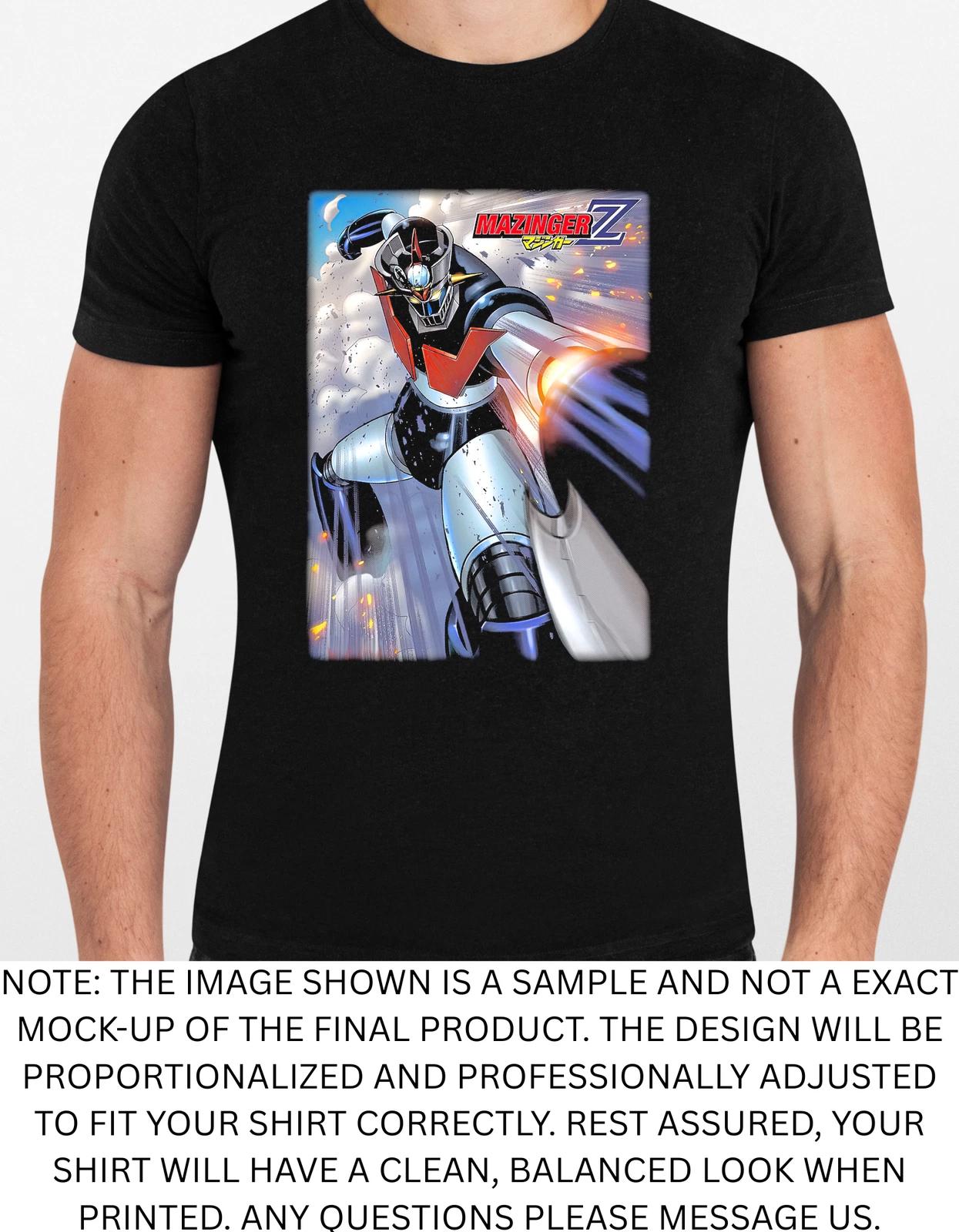 Men s and Women s T-shirts Mazinger Z Graphic XXXL
