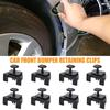 Universal Auto Retainer Fastener Clips 8Pcs Set, Replacement Buckles for Door Panel, Bumper, Mudguard and Fender Safety Bars