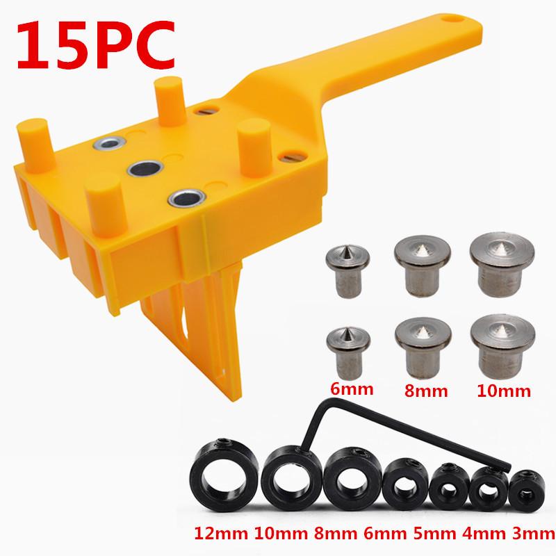 Wood Board Drilling Locator Tool for Dowel Jointing