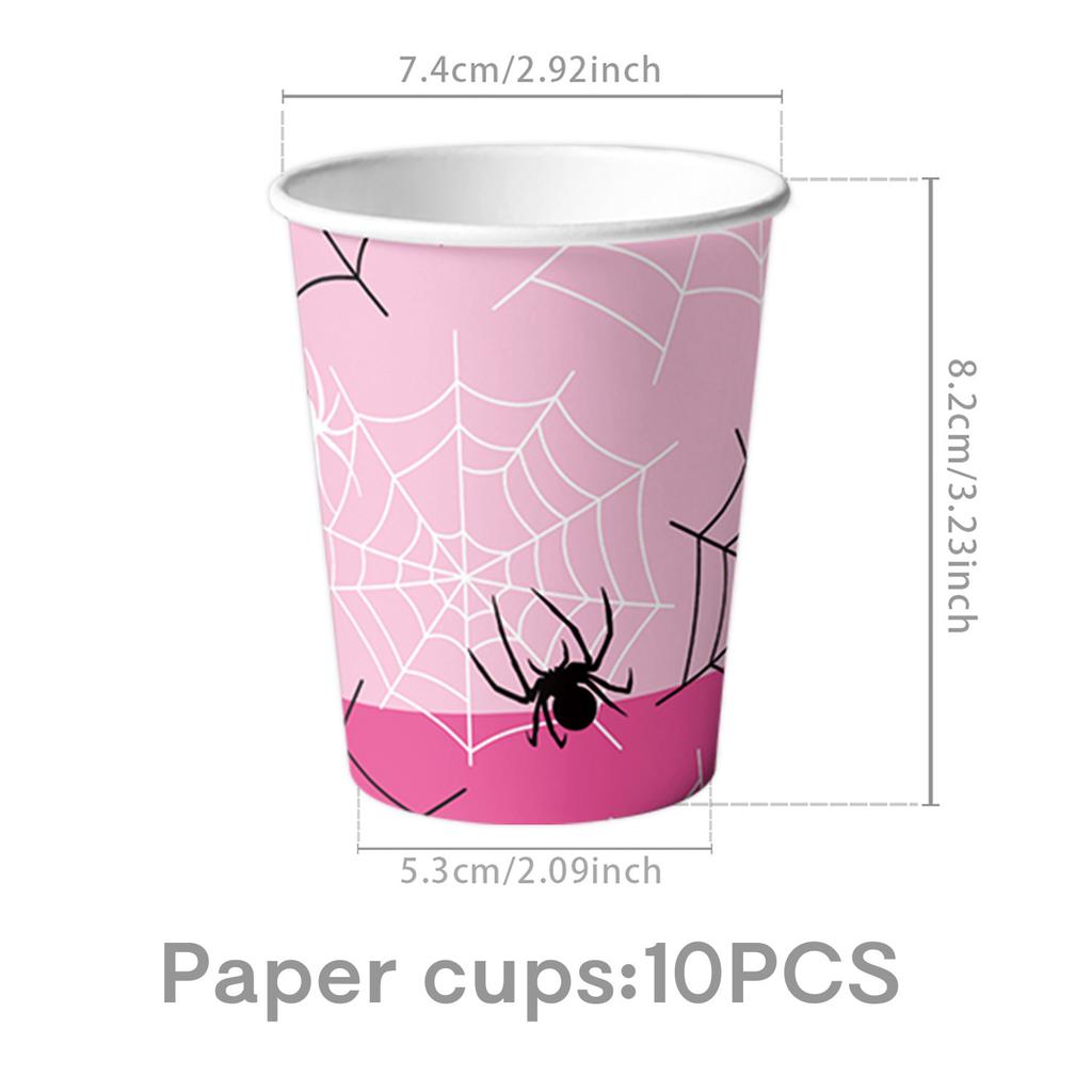 Spider-Man Halloween Party Supplies Birthday Decorations Party Arrangements Paper Plates Paper Cups Tablecloths Paper Towels