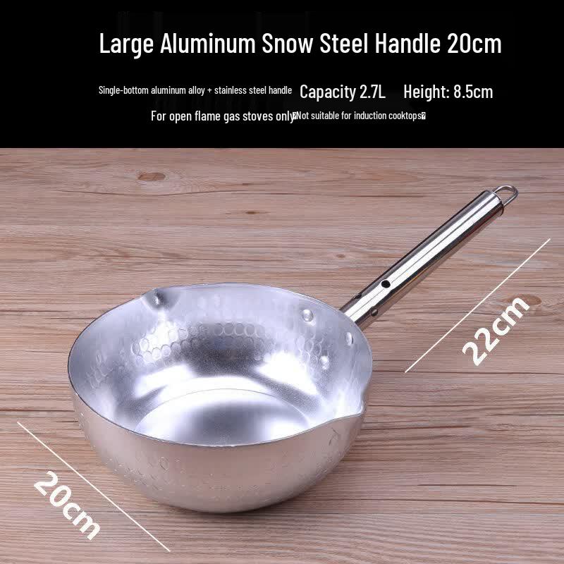 

LIEI Thickened Aluminum 20cm Pot & Frying Pan Set