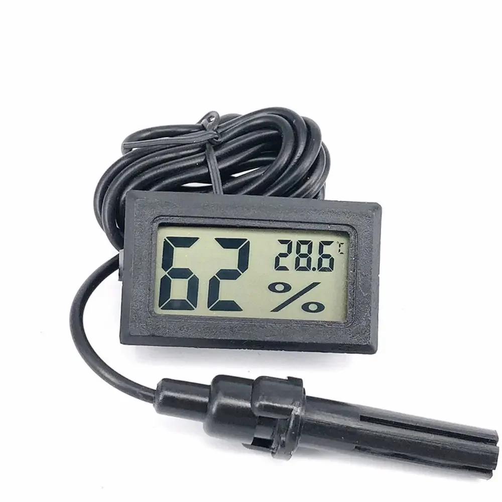 Thermometer Hygrometer Reptile Pet Incubation Breeding Turtle Gecko Hermit Crab Electronic Thermometer High Precision Parrot