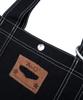 Allbutone Canvas Tote Bag Black Canvas