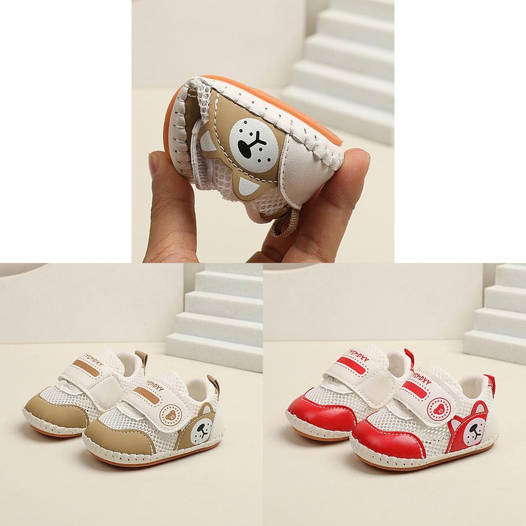 Baby Toddler Mesh Breathable Shoes With Magic Tape For Spring Summer Walks
