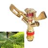 Brass Rotate Rocker Arm Water Sprinkler Spray Nozzle, 1/2 Inch Connector, 360 Rotation, Save Water, Sy To Install, for Lawn Irrigation, Garden Waterin