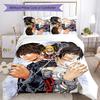 Death Note 3pcs Bedding Set Duvet Cover Closure Includes 1 Duvet Cover & 2 Pillowcases for All Seasons Bedroom Home Dorm Decor