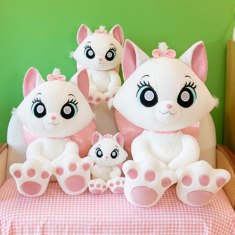 Adorable Marie Cat Plush Toy - Cartoon Cat Pillow Gift for Girls
