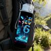 1PC Neon Galaxy Six Seven Graffiti Art 750ml Color Plastic Water Bottle Leakproof Flip Straw Lid For Sports Office Home Use