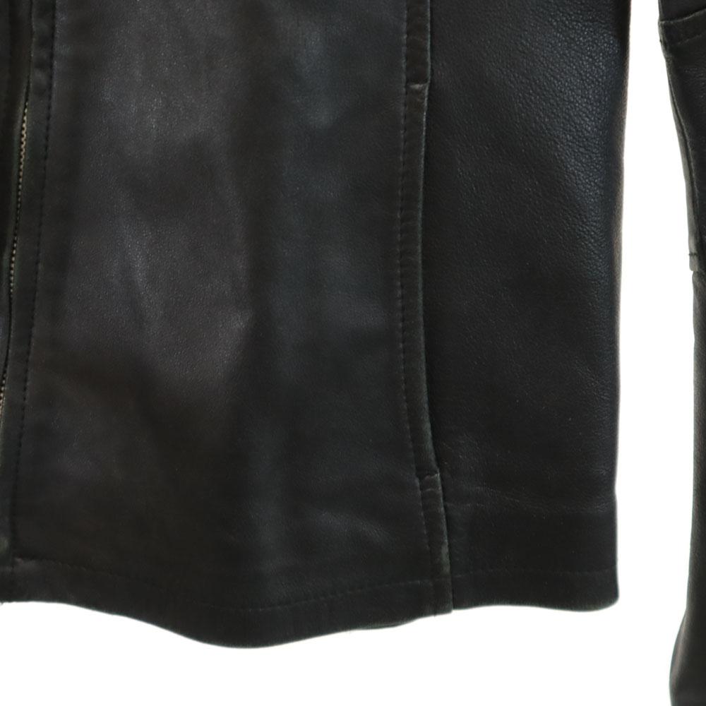 MAX&CO leather jacket 40 black Women Used