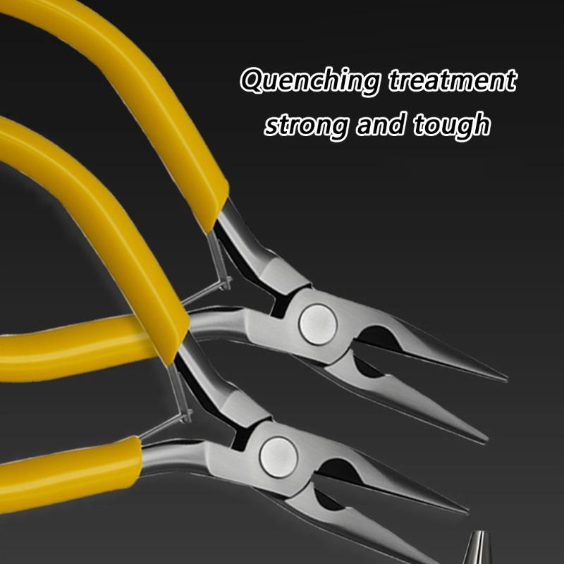 Jewelry Pliers Tool Needle Chain Round Nose Pliers for Jewelry Making Detailed Wire Shaping in Creative Projects