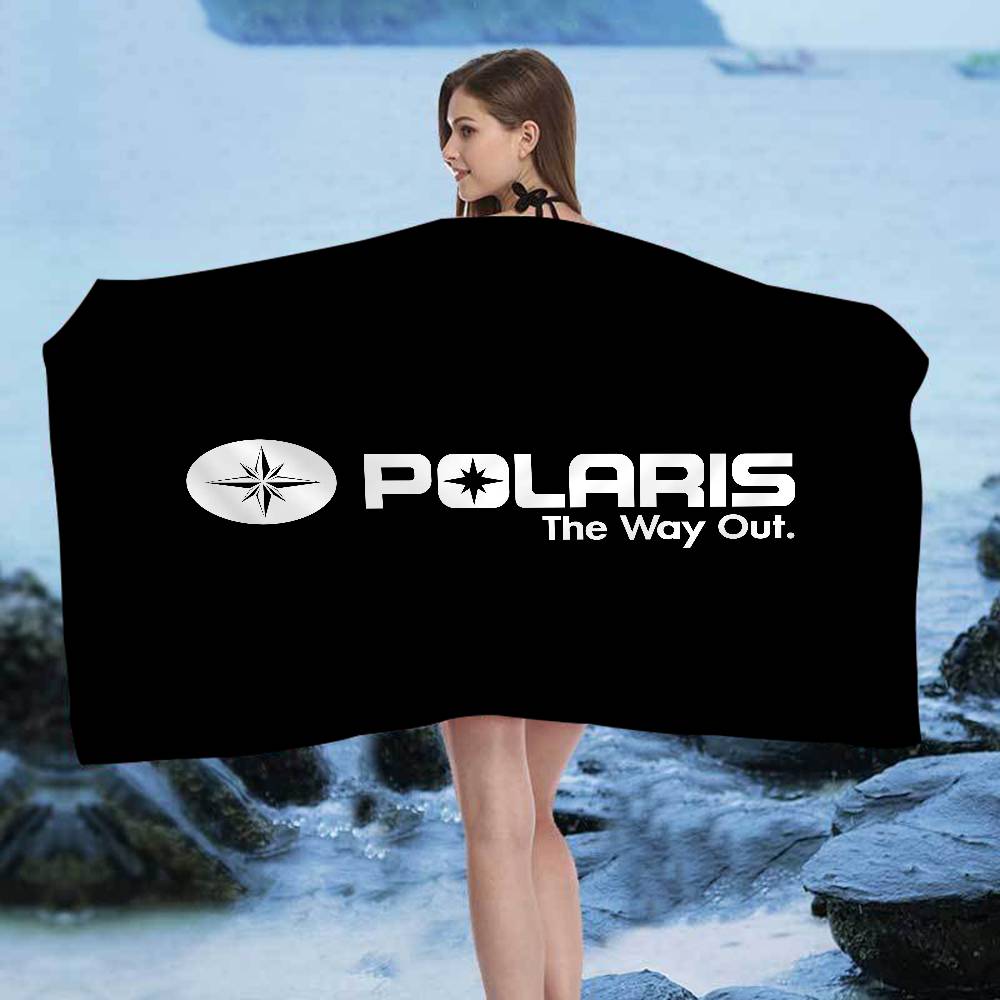 P-Polaris Microfiber Printed Beach Towel Mountain Climbing Yoga Beach Swimming Running Absorbent Soft Towel