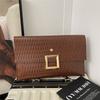 Lady's Large-capacity Stylish Dinner Cash Bag with A Slip Pocket Inside
