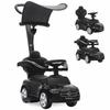 3-in-1 Ride-on Car with Push Bar Mercedes-Benz Black