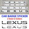 ABS Car Rear Trunk Letter Sticker Accessories For F SPORT GX460 Ct200h IS250 ES 220D IS200 GS GX IS LS LX NX RX UX CT LC