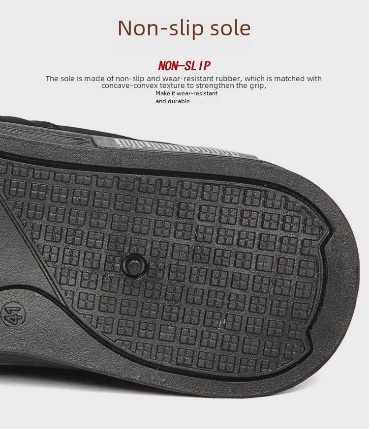 Cross-Border Trend: Men's and Women's Velvet-Lined Winter Boots - Warm Snow & Martin Styles