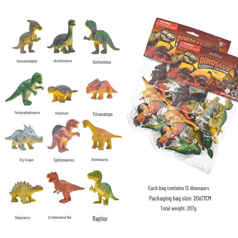 Children's Safari Dinosaur Animal Model Set