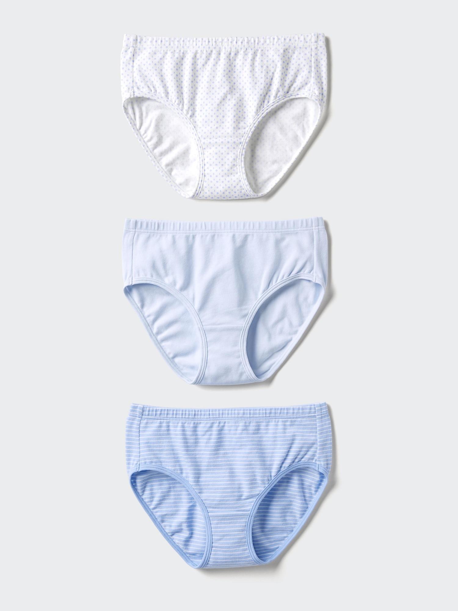 

Uniqlo Девочки Хлопковые Шорты Стрейч 3шт Обычные 01 OFF WHITE/KIDS 110