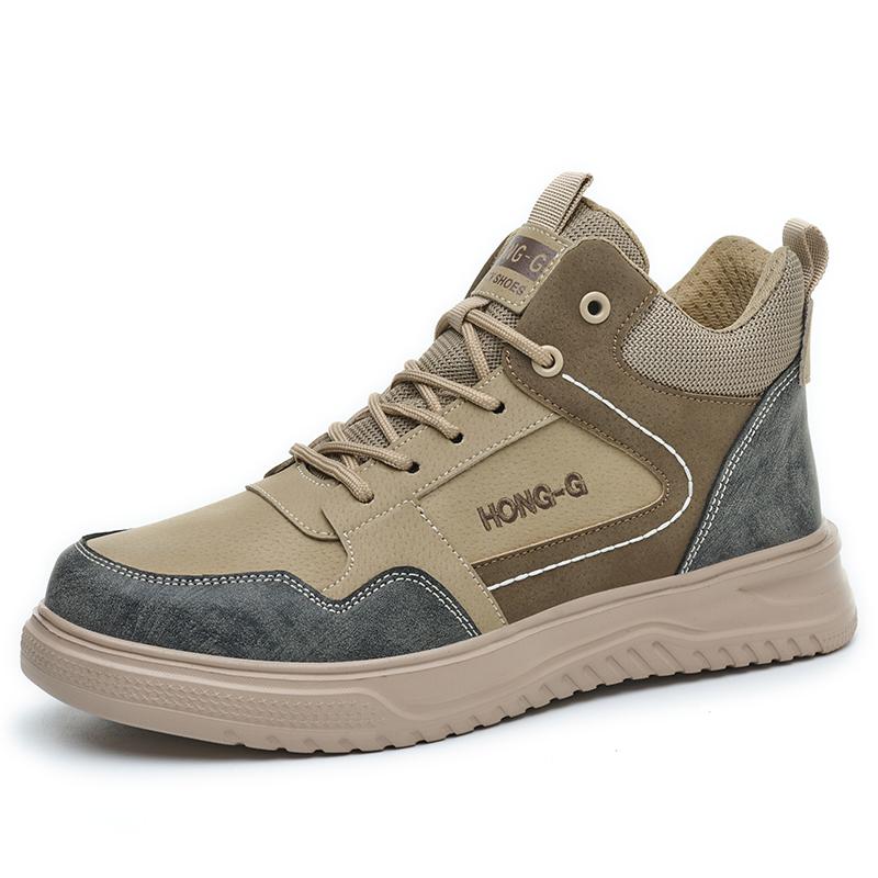 

Safety Shoes Steel Toe Men Work Boots Light Weight Safety Shoes Wear-resisting Anti-Puncture Laobao Shoes for Work as Hiking 41