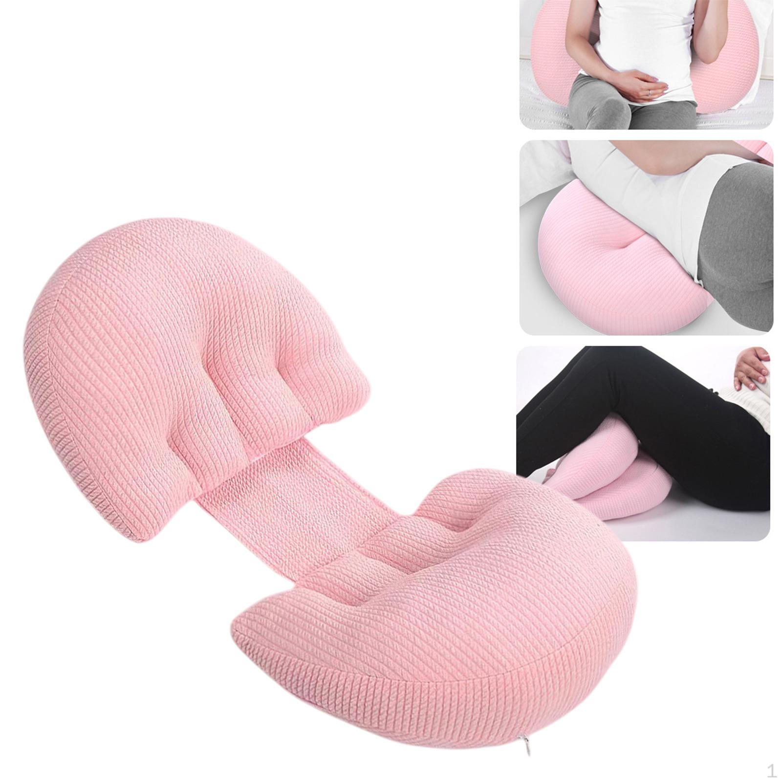 

Подушка для беременных для сна, спины, бедер, ног, легкая, дородовая поддержка розовый