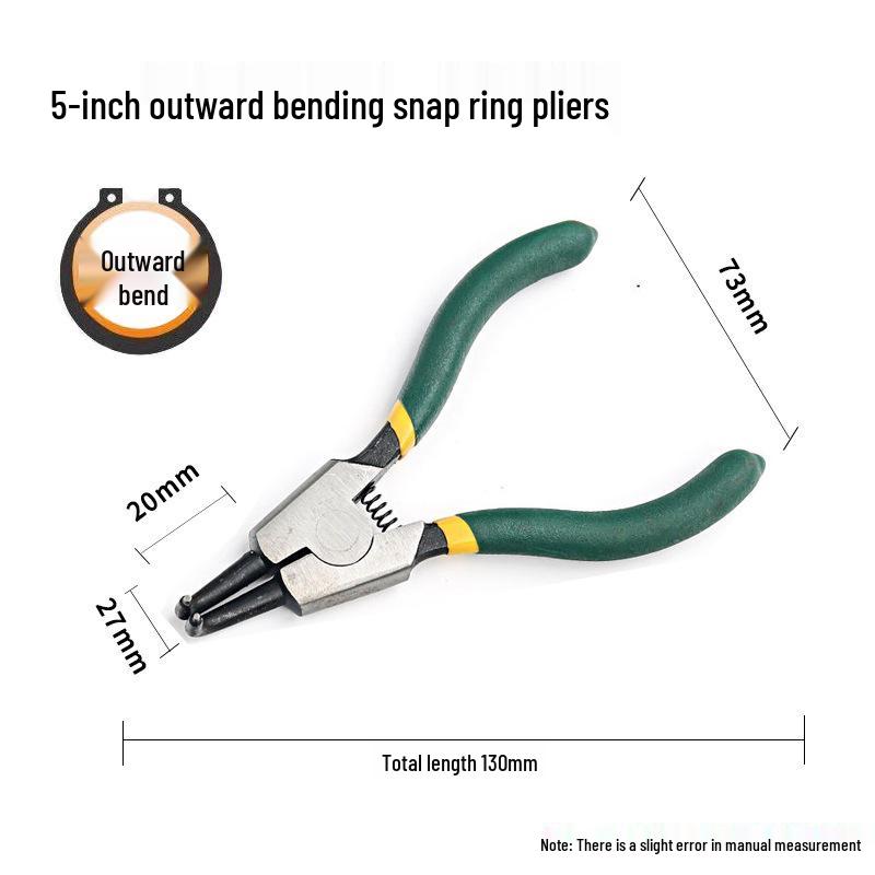 Industrial-Grade Multifunctional Snap Ring Pliers Set for Internal & External Use