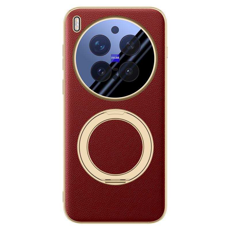 Applicable to Huawei mate11air metal rotating magnetic bracket mobile phone case mate11pro all-inclusive lens plating