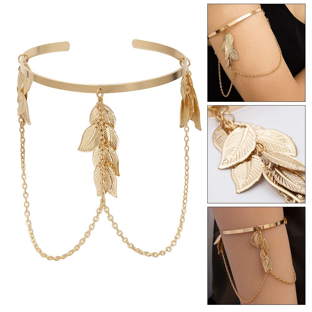 Handled Geometriskt Blad Tofs Kedja Hänge Armband Man Plysch Dekorationer Armband Utrikeshandel Sandaler Kvinna
