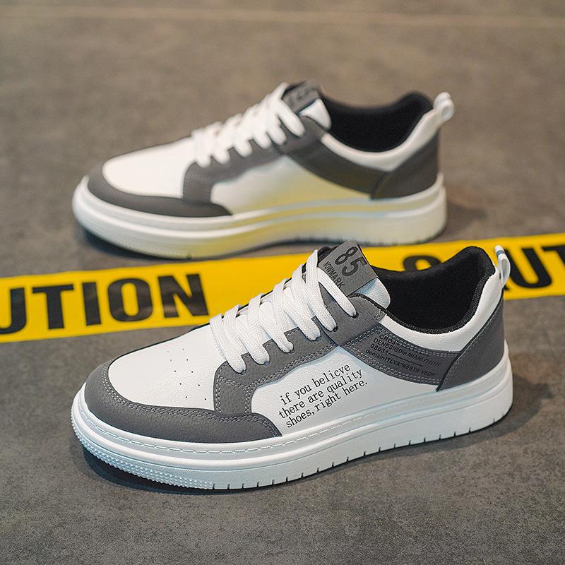 

Повседневная обувь для серфинга мужская весенняя корейская версия нишевая оригинальная спортивная обувь для хлеба студенческая мягкая подошва нескользящая интернет знаменитости кожаная мужская обувь 39