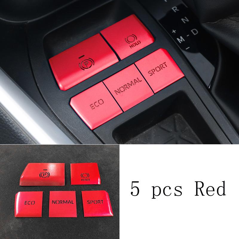 Klimaanlage Elektronische Handbremse Multimedia-Taste Pailletten Abdeckung Trim Aufkleber Für RAV4 RAV 4 Innenraum