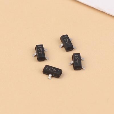 20 Stücke Tl431 0,5% Präzisions-Chip-Transistor Sot-23 Cj431 Tl431A Elektronisches Zubehör
