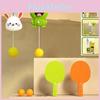 Cute Frog Ping Pong Training Toy For Kids With Adjustable Height