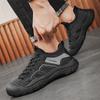 Men's Non-Slip Outdoor Sneakers New Leather Treking Footwear for Men Casual Hiking Shoes Travel Climbing Camping Trainers