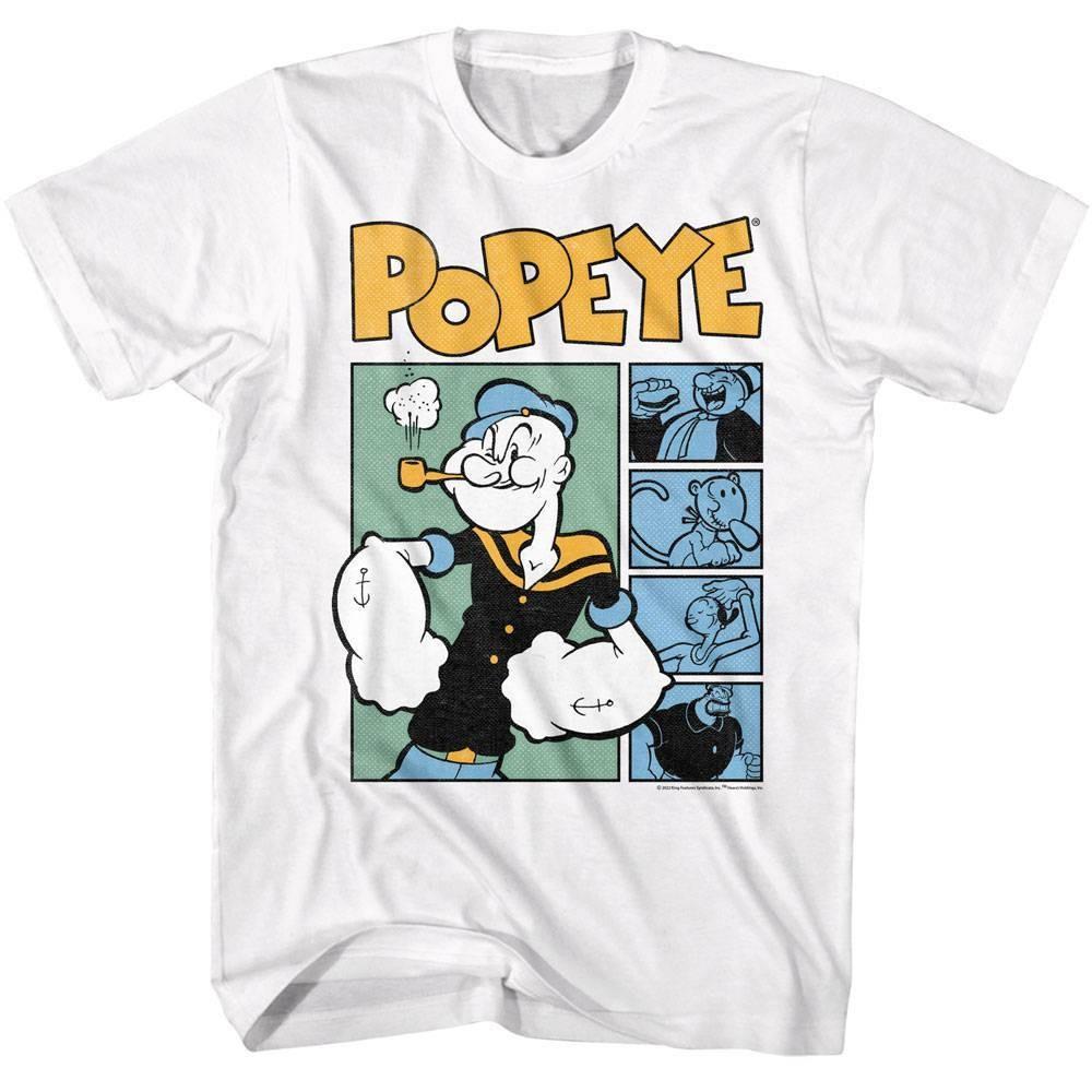 Popeye Comic Characters Men T Shirt XXL
