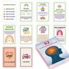 52pcs/set Emotional Intelligence Cards Double-Sided Mental Health Flash Cards Therapy Tools For Anxiety, Mindfulness & Social