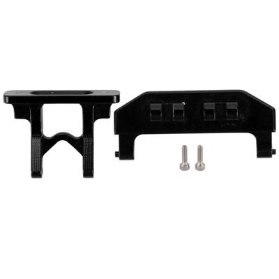 Aluminium Alloy Rear Body Shell Connection Mount Support for Axial SCX24 90081 1 24 RC CarBlack