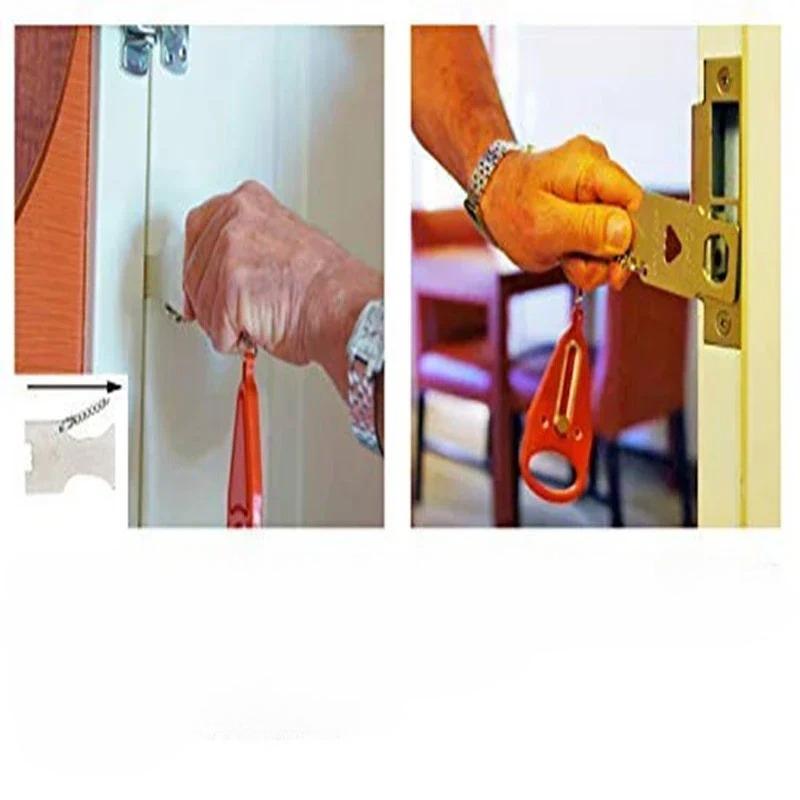 Portable Travel Safety Door Lock - Universal Sleep Security Lock for Travelers & Families