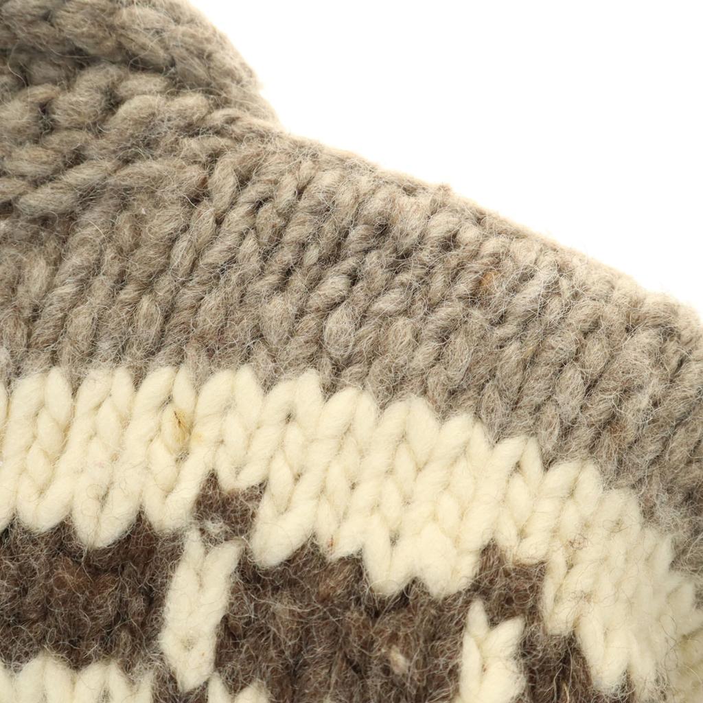 Ca Dumaus 80s 90s Made in Canada, 100% wool, old Eagle Cowichan jacket Men's Used