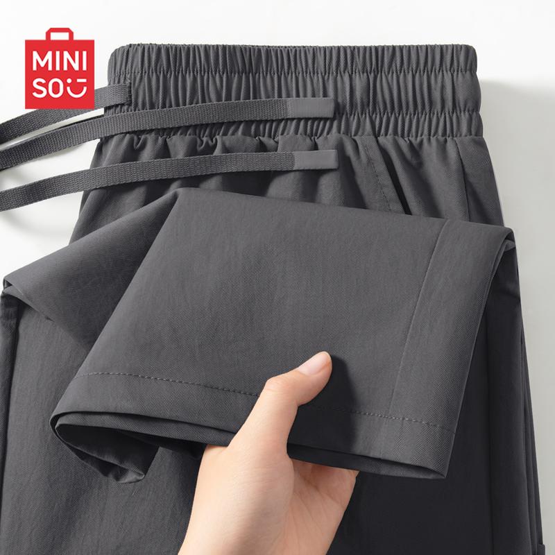 MINISO Men s Multi-Pocket Cargo Parachute Pants 3XL
