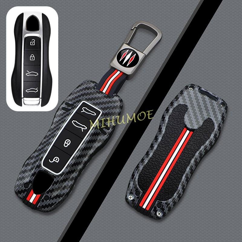 DFRG8 Car Smart Remote Key Case Fob Covers Set Shell For Porsche Cayenne / Cayenne Coupe 911 Taycan Panamera 2021 2022 2023 2024 2025