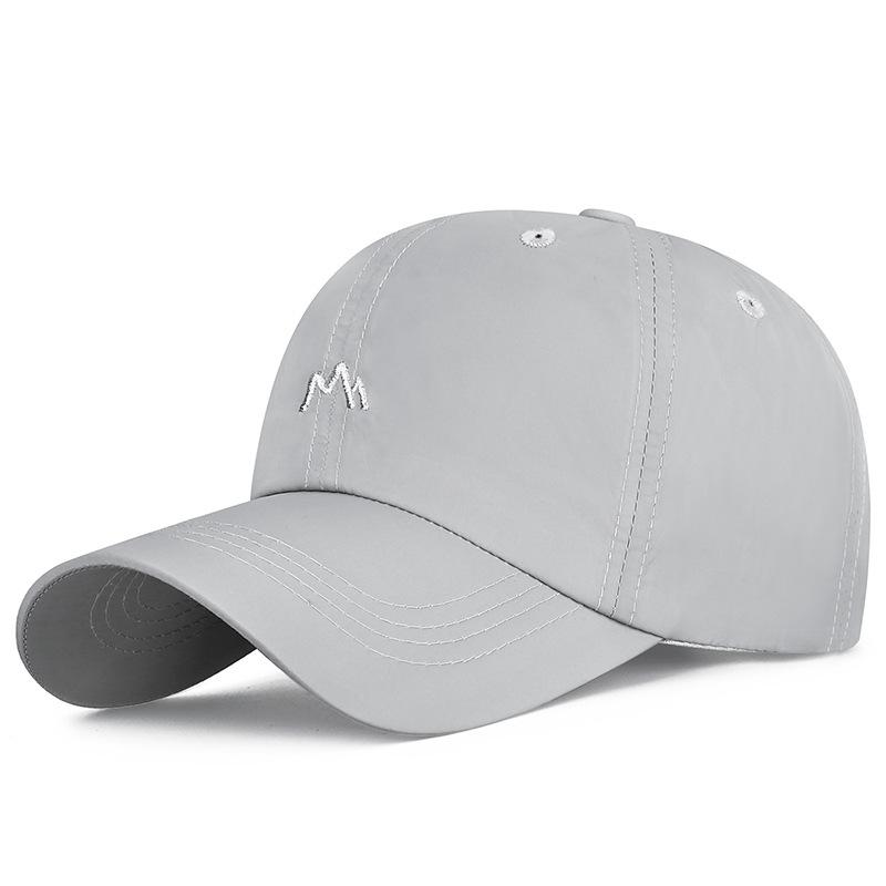 Thin Embroidered Mountain Peak Quick-drying Hats for Men and Women Outdoor Sports Sun Protection and Breathable Baseball Hats