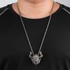 Bull Head Pendant Men's Necklace Retro Domineering Personality Hip-hop Bull Demon King Bull Aura Soaring Pendant Necklace