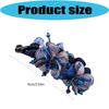Elegant Fabric Banana Hair Clip Flower Hairpin With Anti Slip Design Comfortable And Stylish For Daily Use