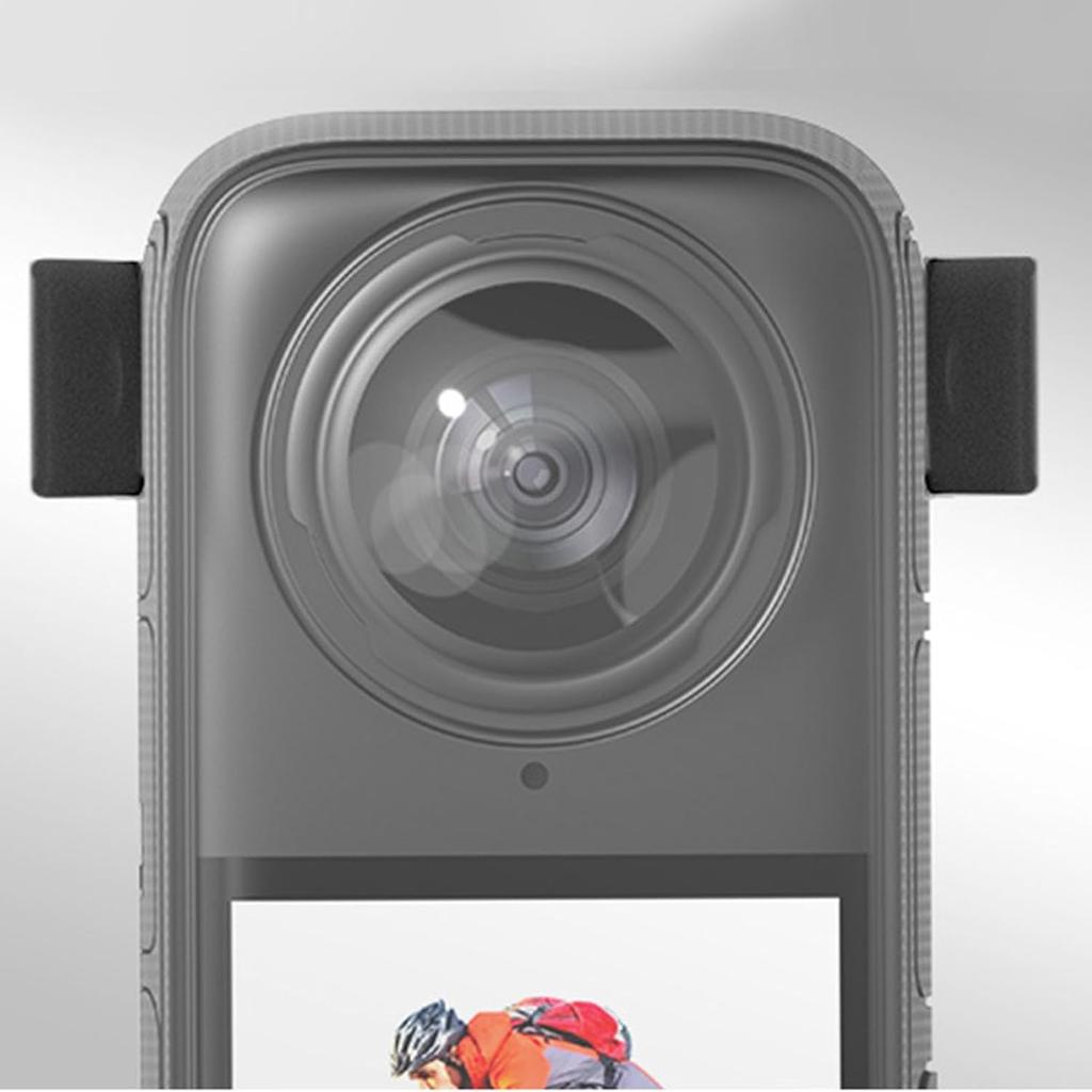 Gugxiom 6Pcs Mic Wind Muff for Insta 360 X5 X4 X3 X2, Noise Reduction Wind Cover for Crisp Audio, Windproof Sponge Pads