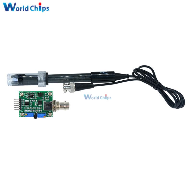Liquid PH Value Detection detect Sensor Module Monitoring Control Board ...