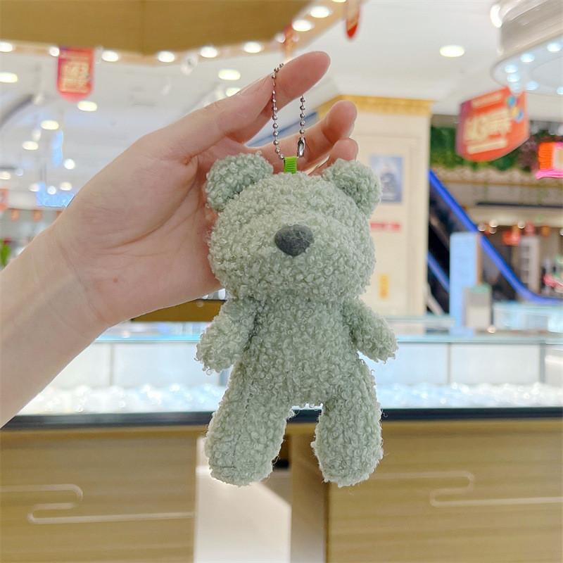 

Violentbear Plush Toy With Beaded Chain For Gift Collectors And Kids темно-зелений колір
