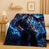 26 Style Top Hip Hop Rapper Star Cartoon Art Flannel Blanket,Ultra Soft Warm Plush Throw for Home Bedroom Bed Sofa Cover Office