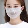Ear Outdoor UV Protection Solid Color Fishing Face Shield Face Cover Lace Mask Sunscreen Mask