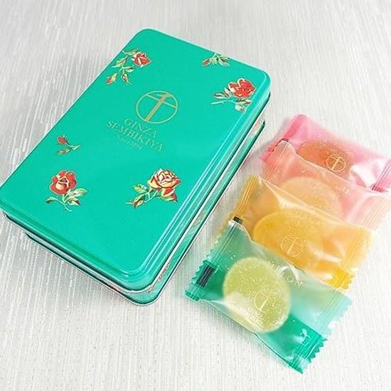 Gift Sweets Jelly Assorted Patisserie Ginza Senbikiya Canned Bite-sized Fruit Jelly.