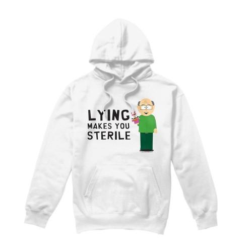 South Park Mens Lying Makes You Sterile Hoodie