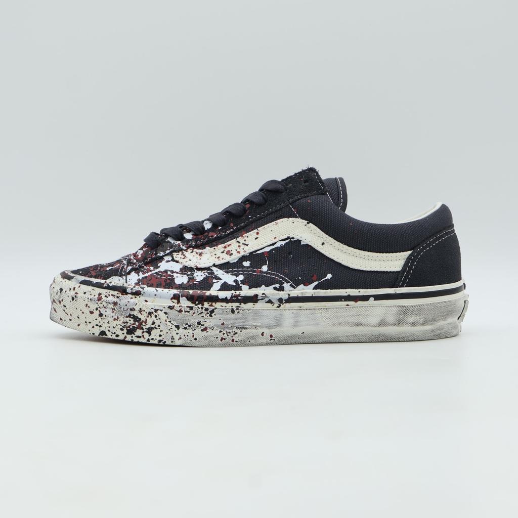 VN000D9RH91 VANS PREMIUM OLD SKOOL 36a PAINT SPLATTER CHARCOAL GREYa